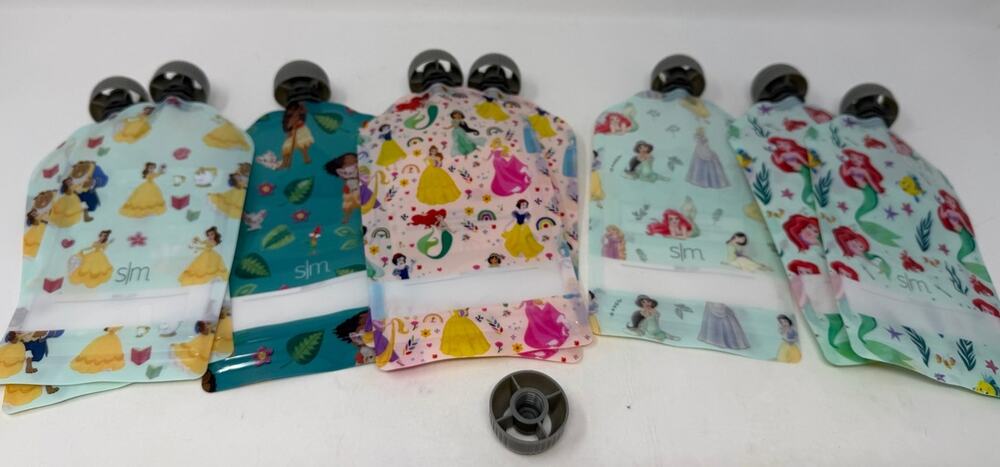 Simple Modern Disney Reusable Food Pouch Set of 8